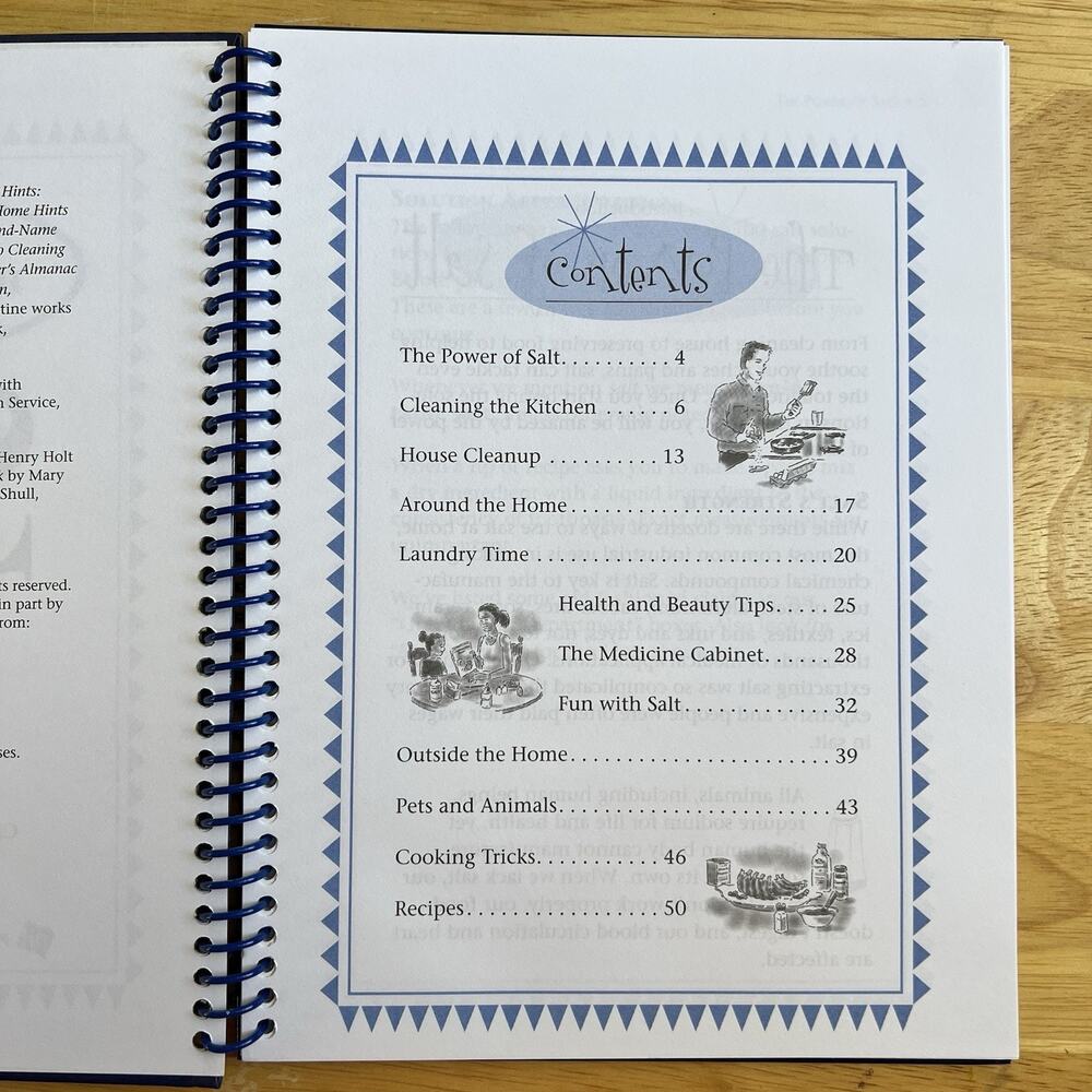 Over 100 Helpful Household Hints With Salt Baking Soda And Vinegar Hardcover - Picture 4 of 13